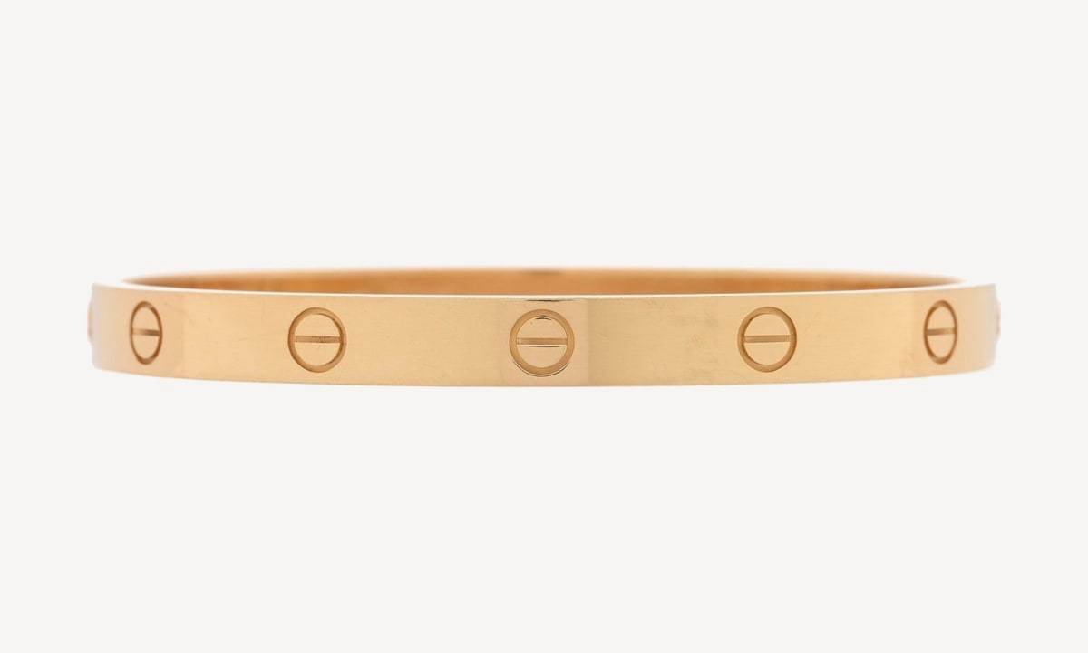 Cartier Love bracelet in yellow gold