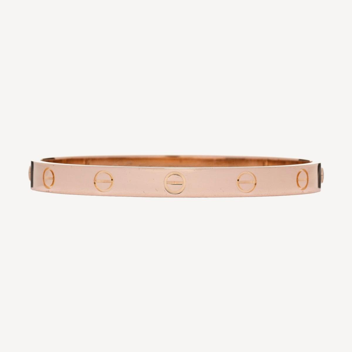 Cartier Love rose gold bracelet