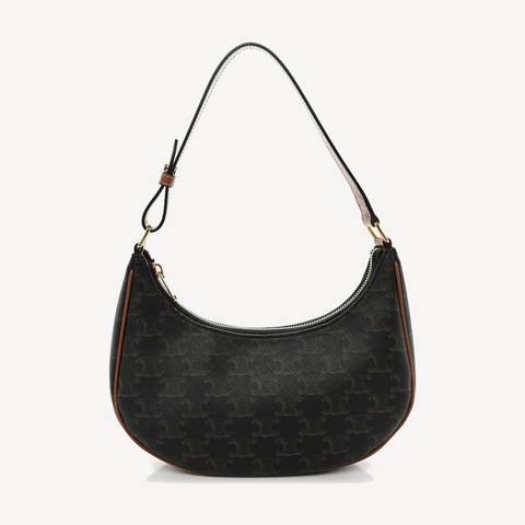 Celine Ava bag in Triomphe canvas with tan calfskin