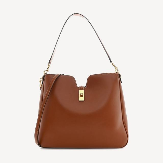 Celine Camille 16 Soft Medium in tan smooth calfskin