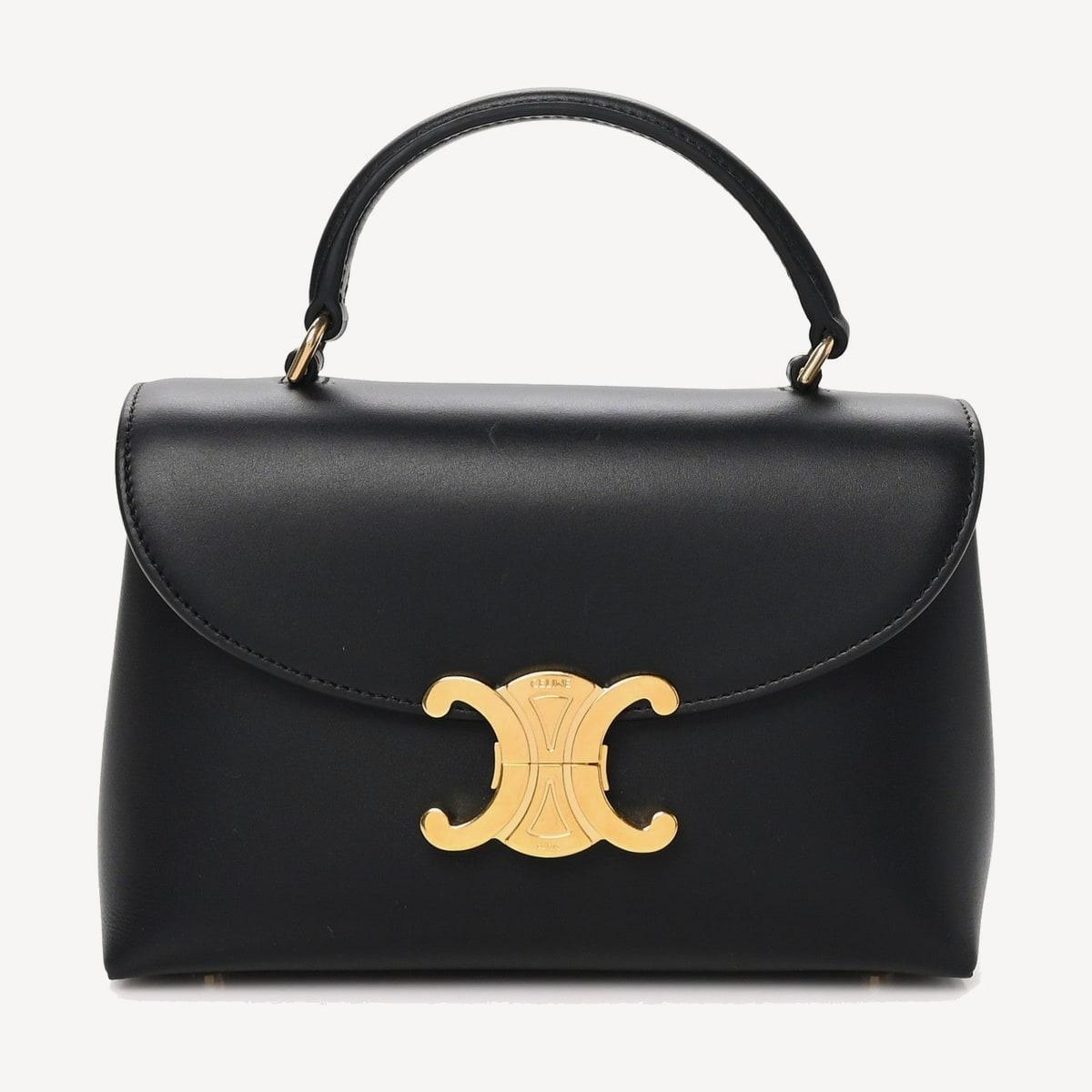 Celine Nino Teen in black grained calfskin