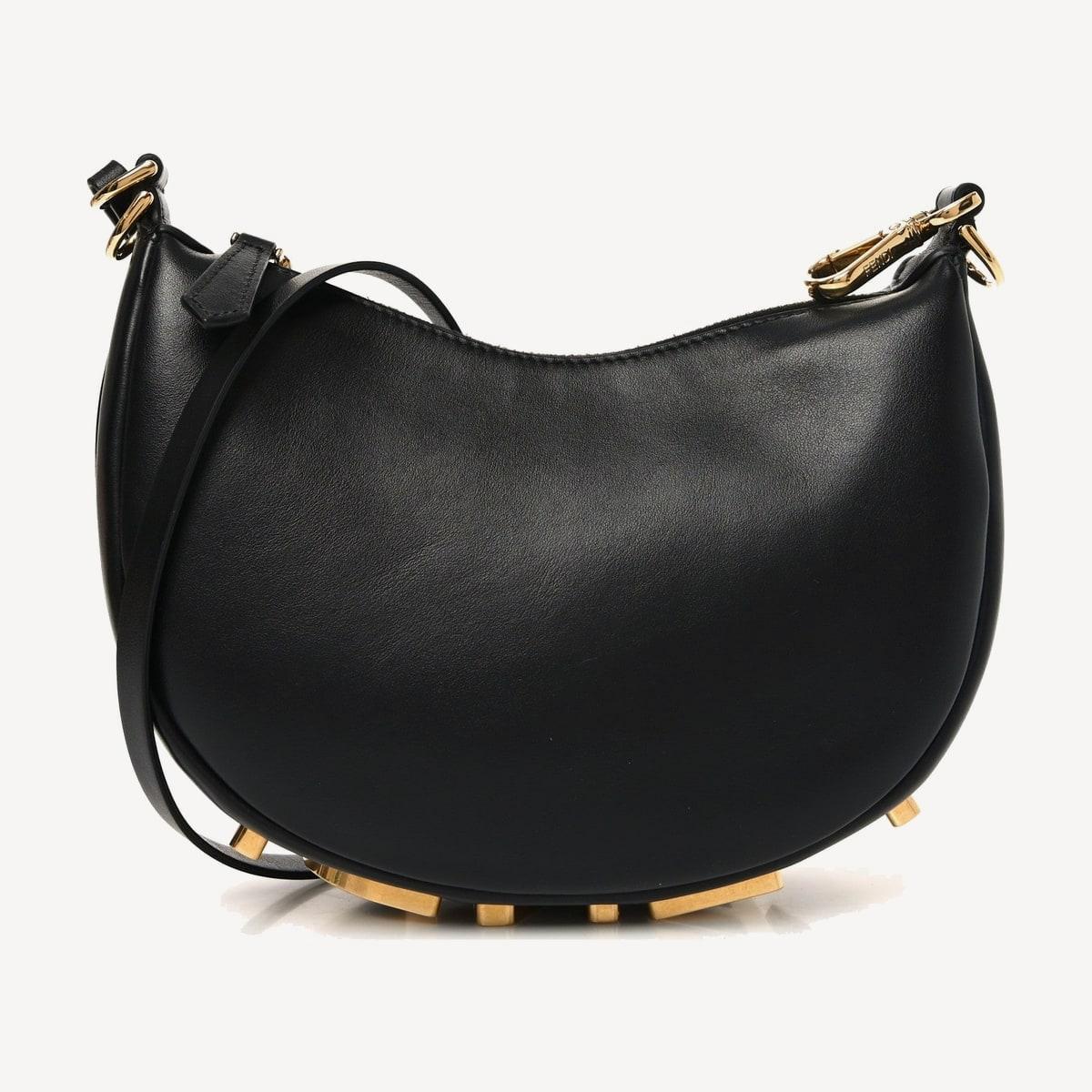 Fendi Fendigraphy Mini in black leather