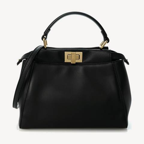 Fendi Peekaboo Mini in black leather