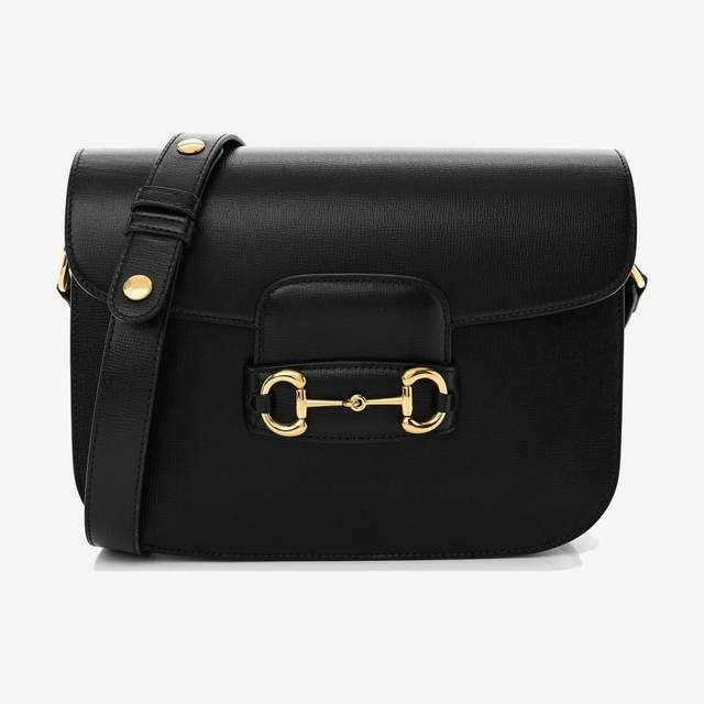 Gucci Horsebit 1955 shoulder bag in black leather
