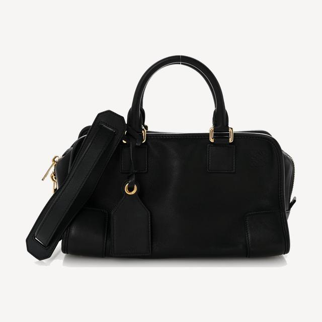 Loewe Amazona 28 in black nappa calfskin