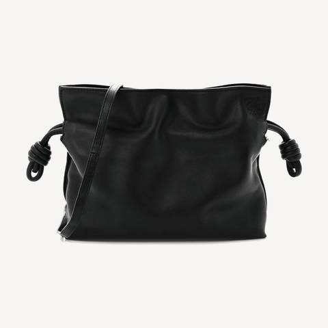 Loewe Flamenco Clutch Mini in black nappa calfskin