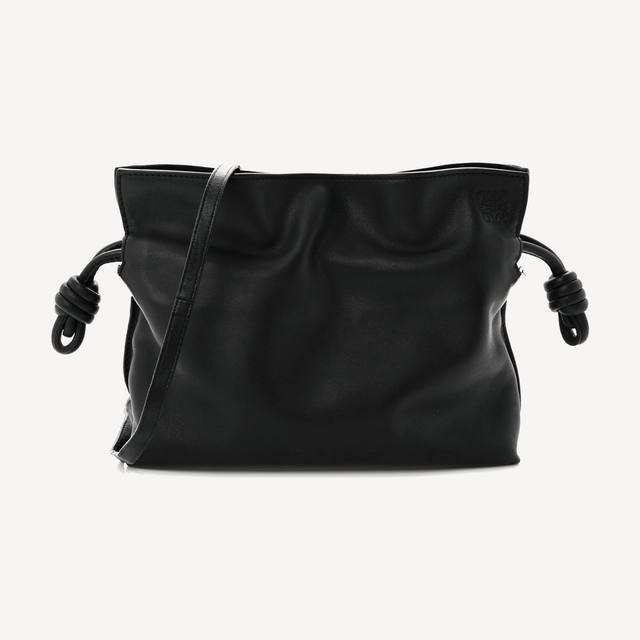 Loewe Flamenco Clutch Mini in black nappa calfskin