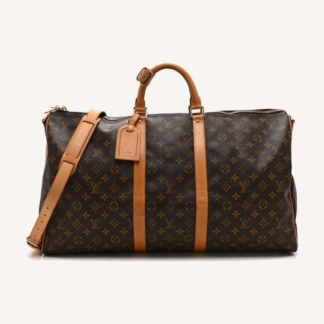Louis Vuitton Keepall Bandoulière 55 in Monogram canvas