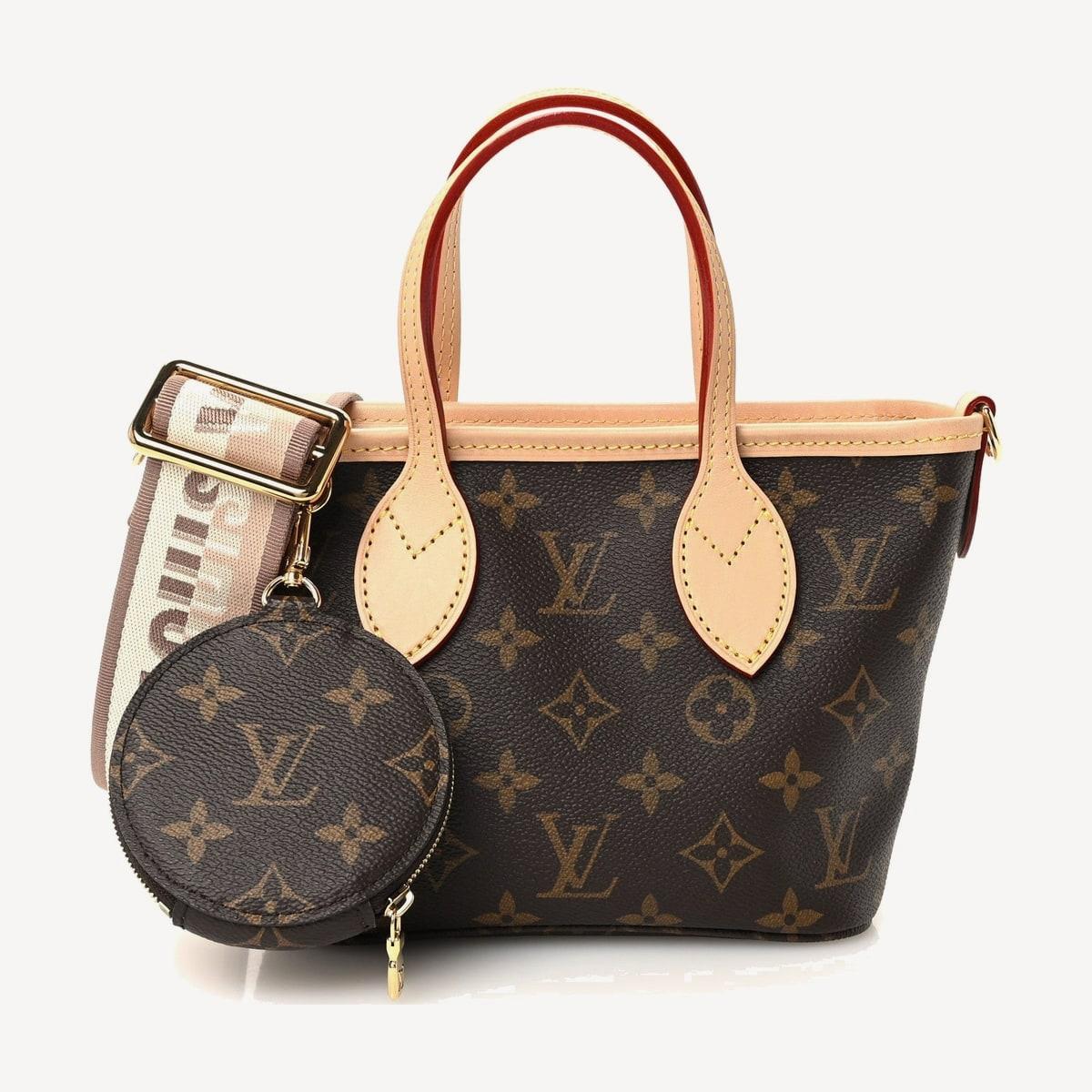 Louis Vuitton Neverfull BB in Monogram canvas with Beige interior