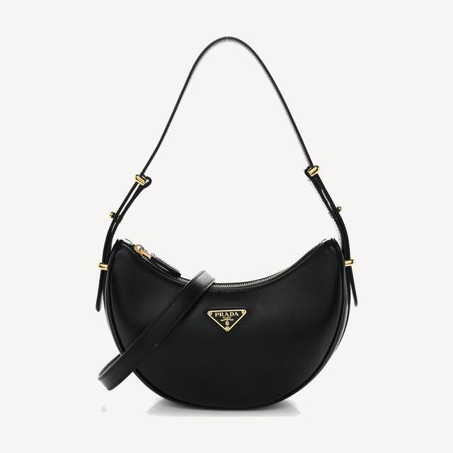 Prada Arqué Small in black leather
