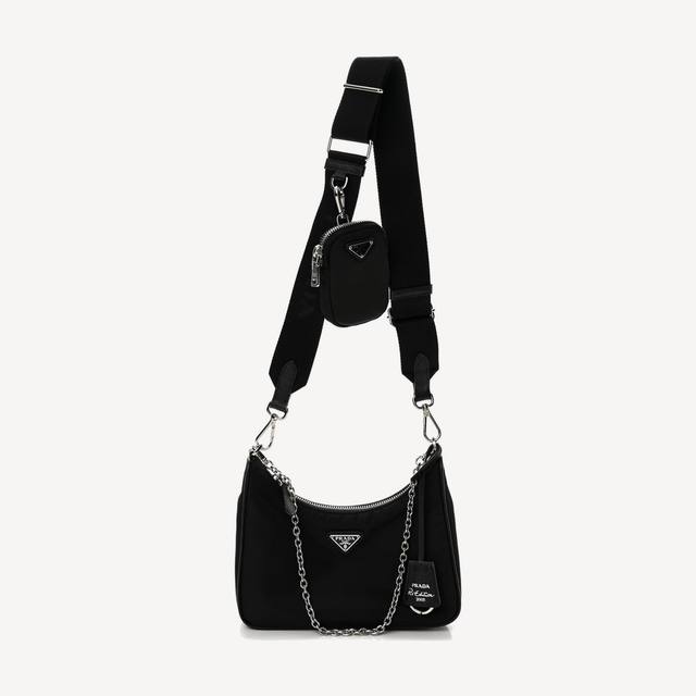 Prada Re-Edition 2005 Re-Nylon bag in black Re-Nylon