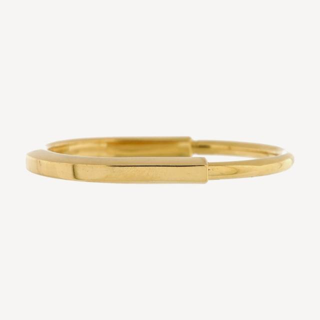 Tiffany Lock yellow gold bangle